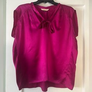Rebecca Taylor Vibrant Pink Blouse